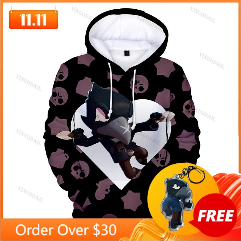 

MAX Cartoon Hoodie NITA Stars Shooting Game 6 To 19 Years Kids Sweatshirt 3D Hoodie Boys Girls Tops Teen Clothes