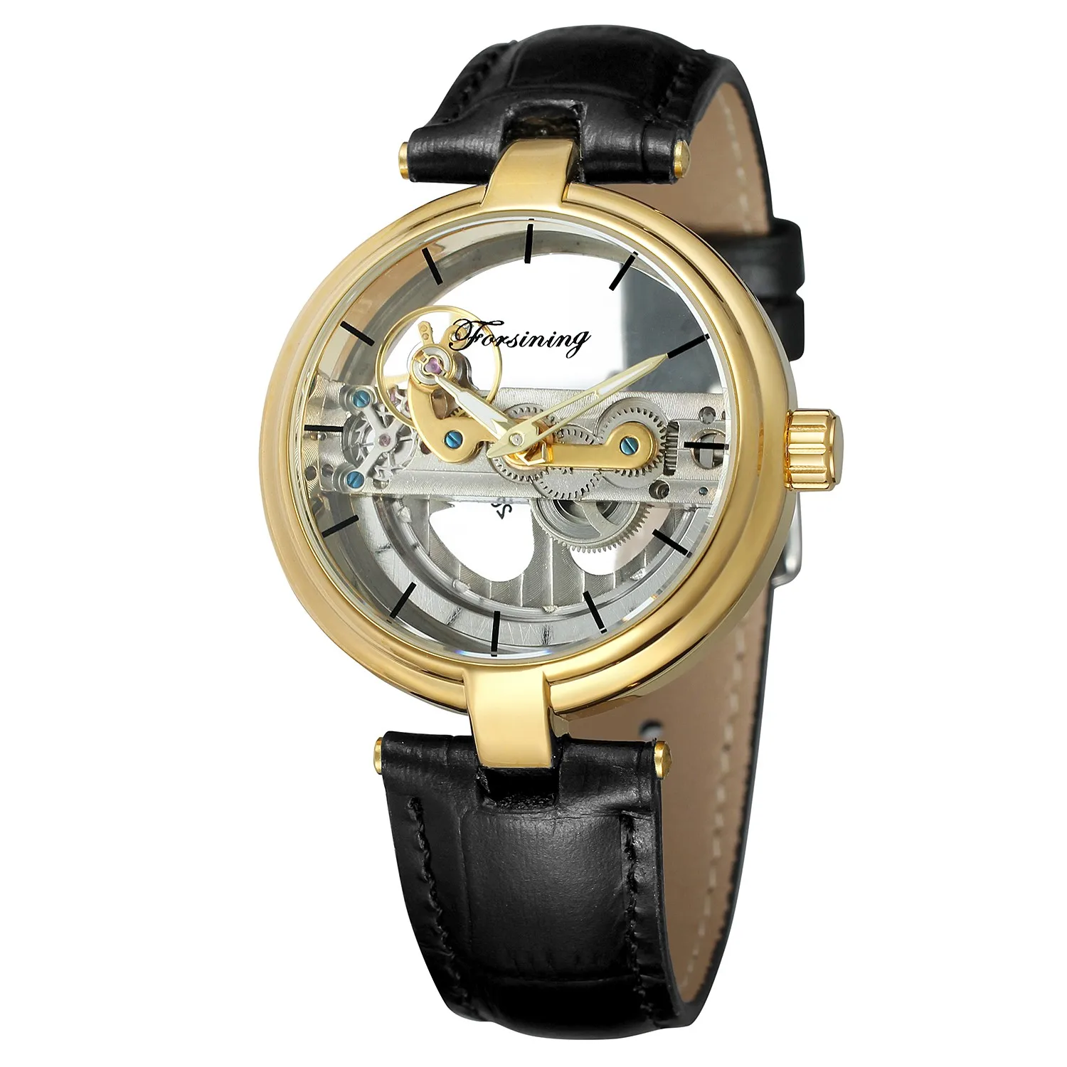 Ультратонкие серебряные автоматические механические мужские часы Tourbillon из натуральной кожи ремешок прозрачный циферблат спортивные часы мужские Relojes