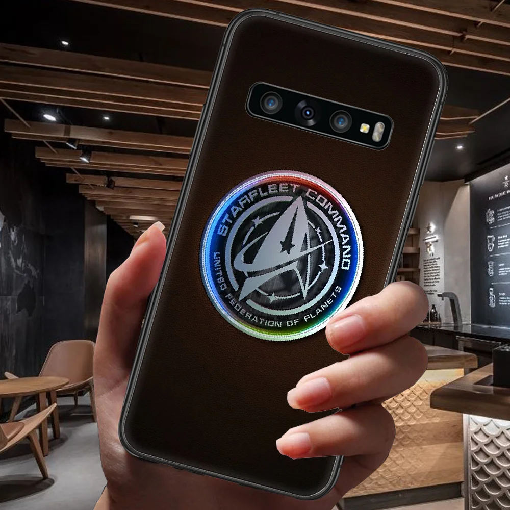 

STAR And TREKE Movie Phone Case For Samsung Galaxy Note S 8 9 10 20 Plus E Lite Uitra black Etui Painting Coque Luxury Funda 3D