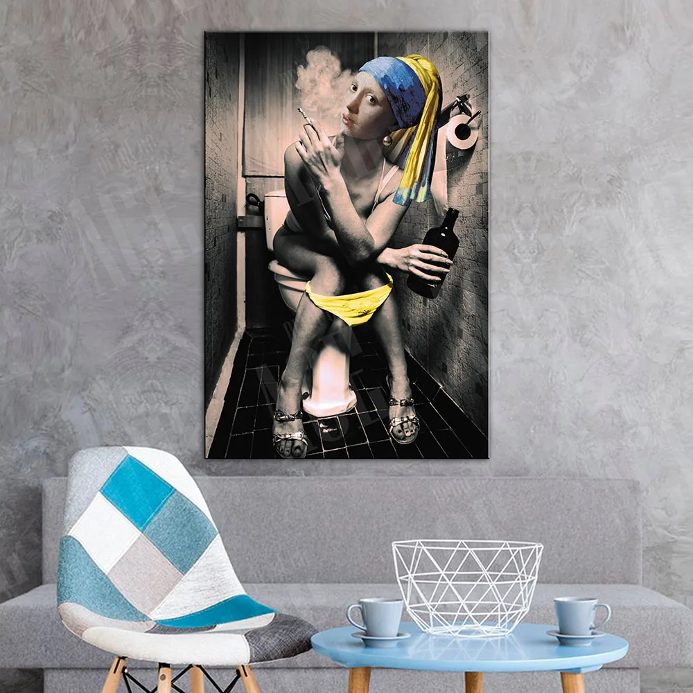 

Famous Painting Girl with A Pearl Earring By Johannes Vermeer Canvas Paintings Modern Art Posters and Prints Home Decor
