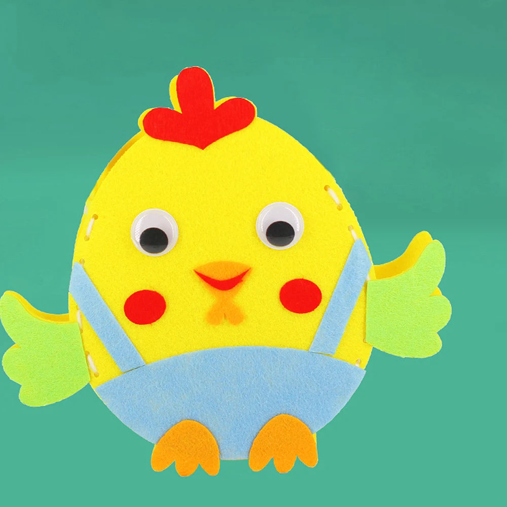 DIY тканевый мешок сумки ручной работы игрушки детские нетканые для детского сада