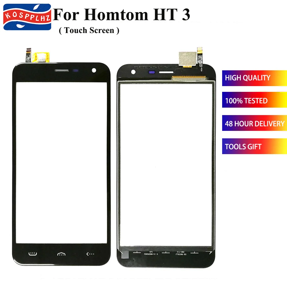 100% новый для Homtom HT3 PRO Сенсорный Экран Панель cовершенная ремонтная Запчасти 5 0
