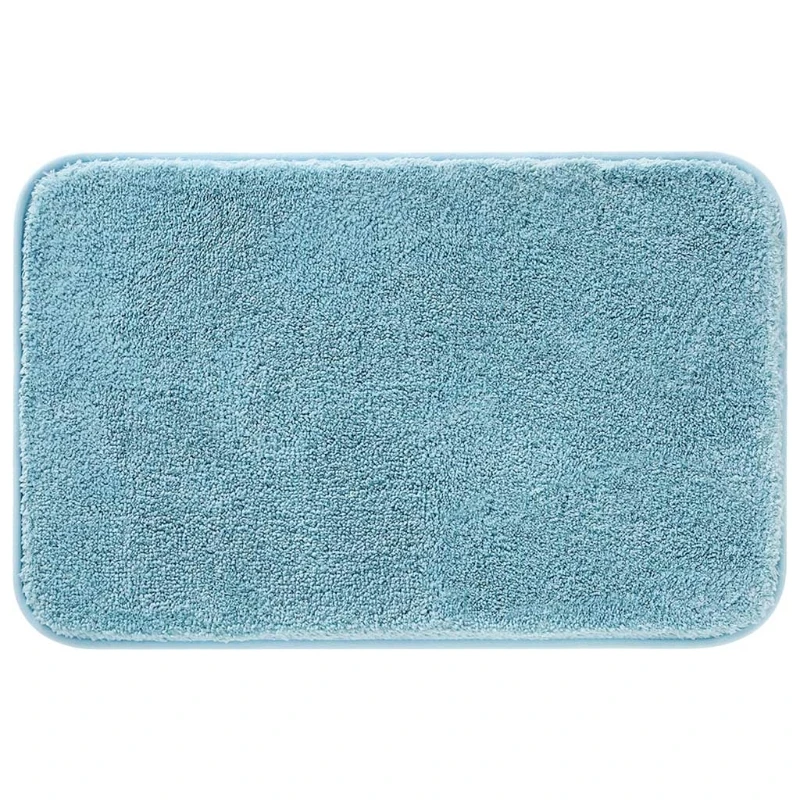 

Household Durable Bathroom Shower Plush Absorbent Doormat Carpet X4YE
