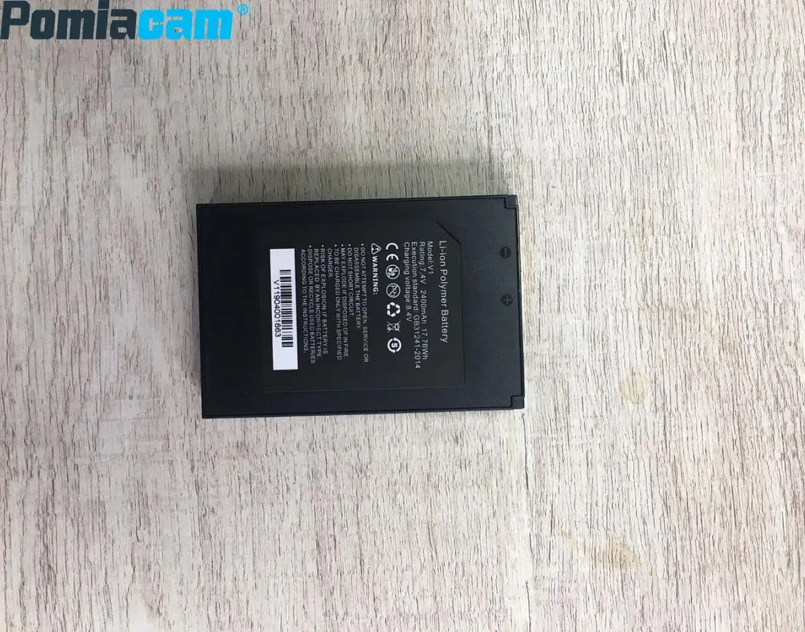 7 4 V 2400mAh литиевая батарея для Wanglu Cctv тестер IPC 1800 / Ipc 1800plus|Монитор и дисплей CCTV| |
