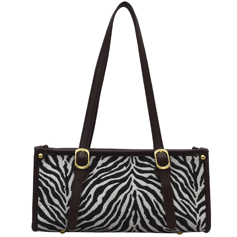 

[BXX] PU Leather Zebra pattern Bags for Women 2021 Fashion Branded Crossbody Shoulder Bag Lady Trend Handbags and Purses HQ937