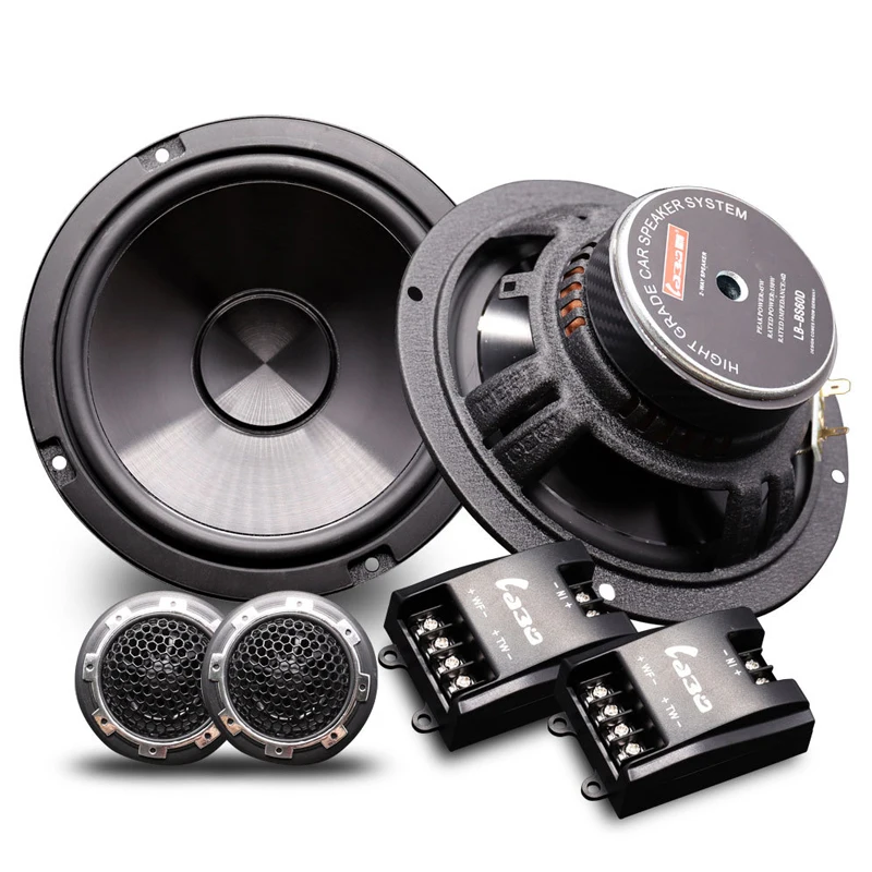

Car Horn 150W 4 Ohm 6.5 Inch Horn Audio Speaker High School Bass High-end Modified Set Horn Two-way Frequency