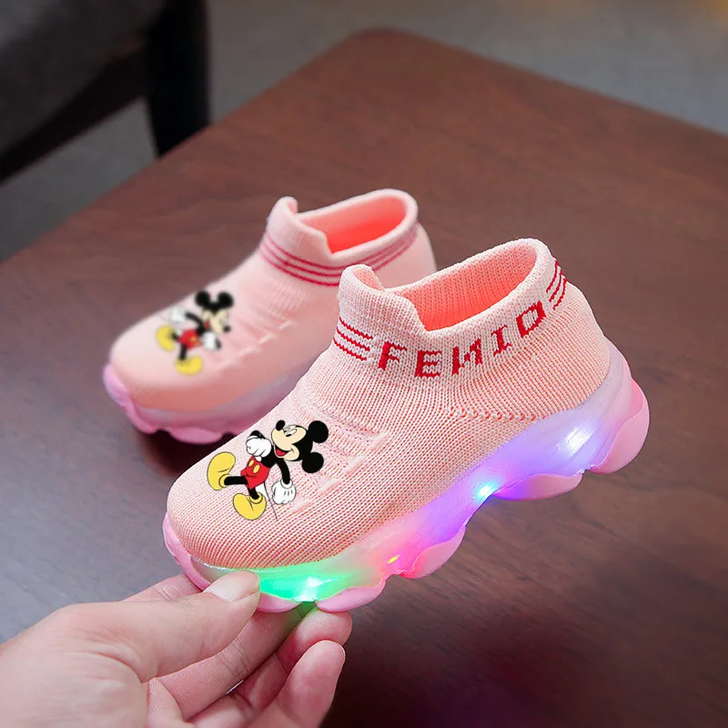 Детские Нескользящие водонепроницаемые туфли с мягкой подошвой и