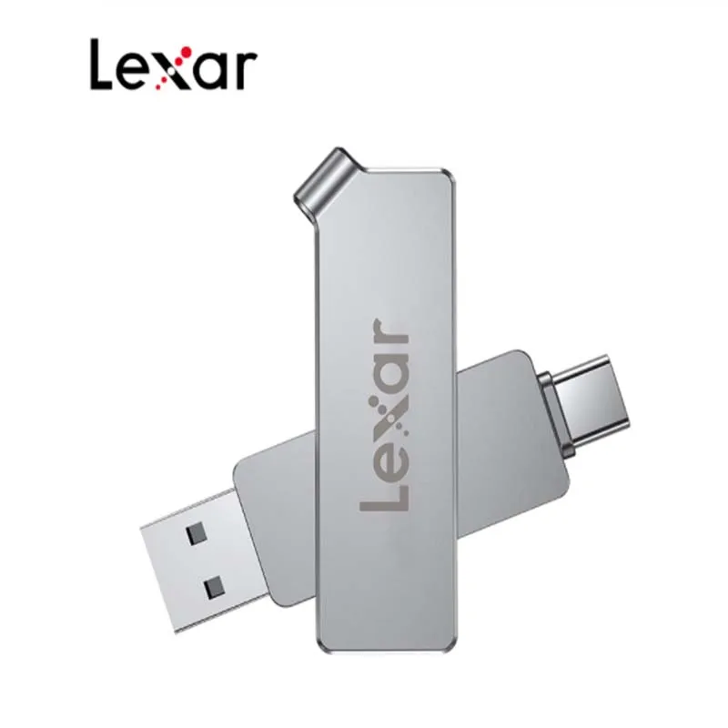 

Lexar U Disk JumpDrive 256GB 128GB 64GB 32GB D30c USB 3.1 Type C 130MB/s Memory Stick Dual Flash Drive Type A For Phone Computer