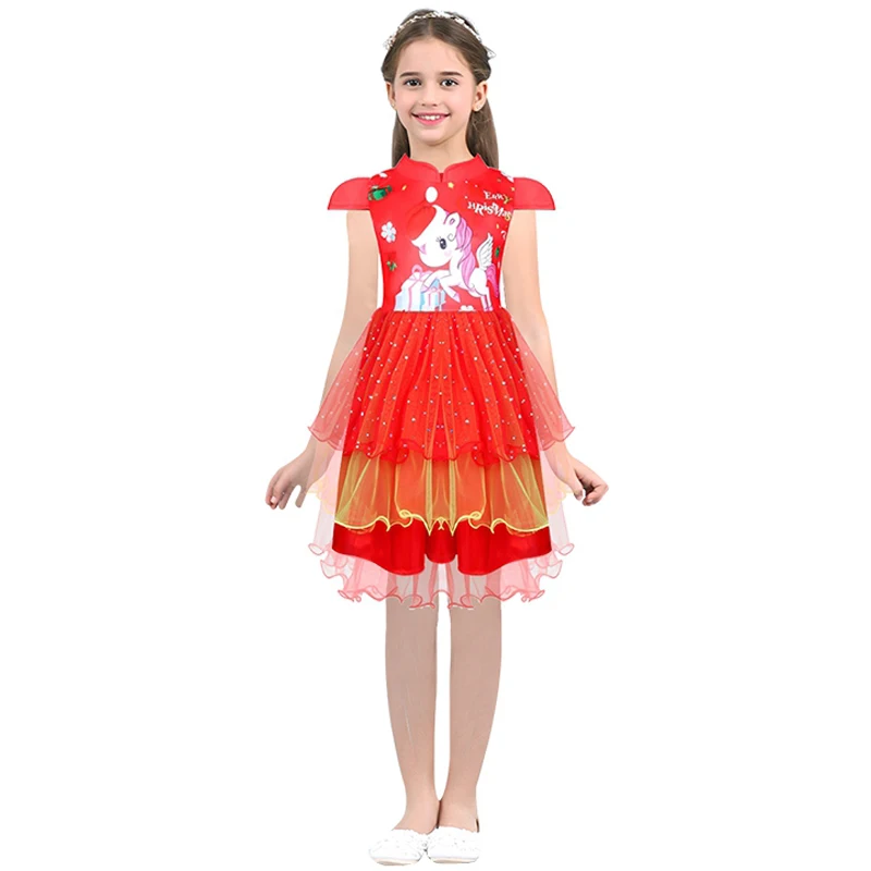 Платья для девочек весна 2020 навечерние платья принцессы Детская Милая летняя