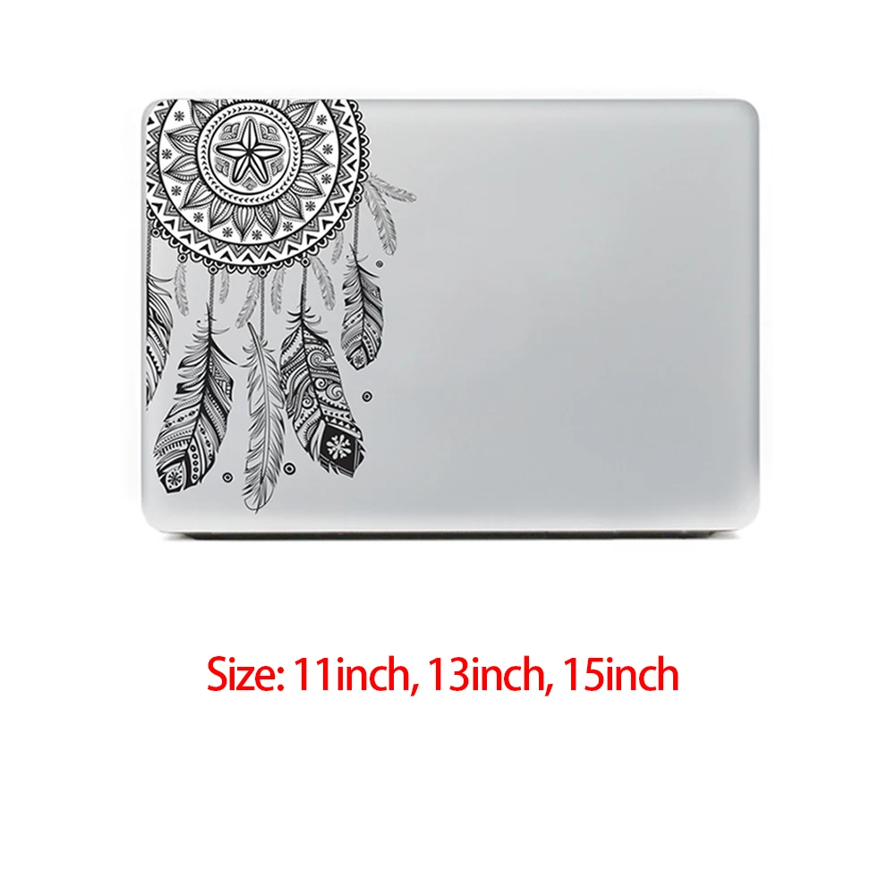 

Adhesive Skin PVC Waterproof Emblazonry Protective Accessories Removable Portable Laptop Sticker For MacBooks