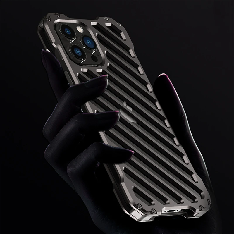 

Armor Shockproof Phone Case For iphone 13 Pro Max 13 Mini Case 360 Full Protection Metal Cover For iphone 13 Pro 13ProMax Coque