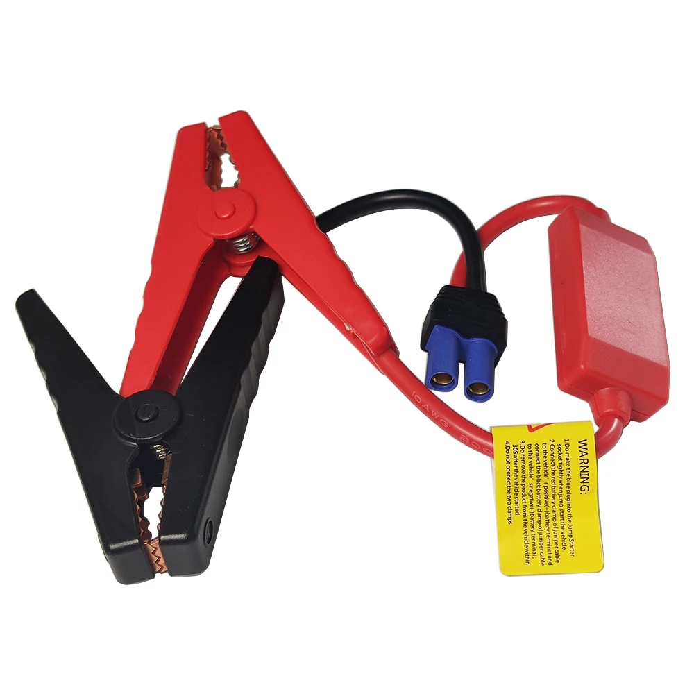 JKM Automotive Emergency Battery Jumper Cables For 12V Car EC5 Connection Jump Start Prevent Reverse Charge
