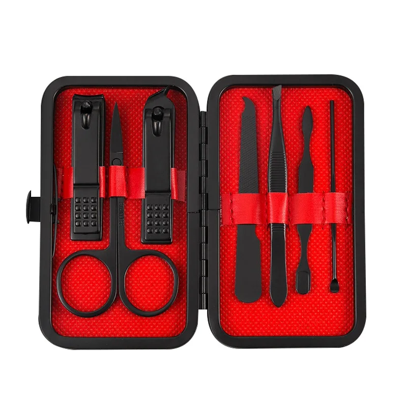 

16pcs Clipper Set Stainless Steel Nail Cutter set Trimmer Scissor Tweezer Ear Pick Grooming Kit Manicure Pedicure Toe Art Tools