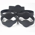 5 шт. 13,56 МГц NFC M1 S50 ISO14443A RFID IC контроль доступа карта доступа Водонепроницаемый умный силиконовый браслет