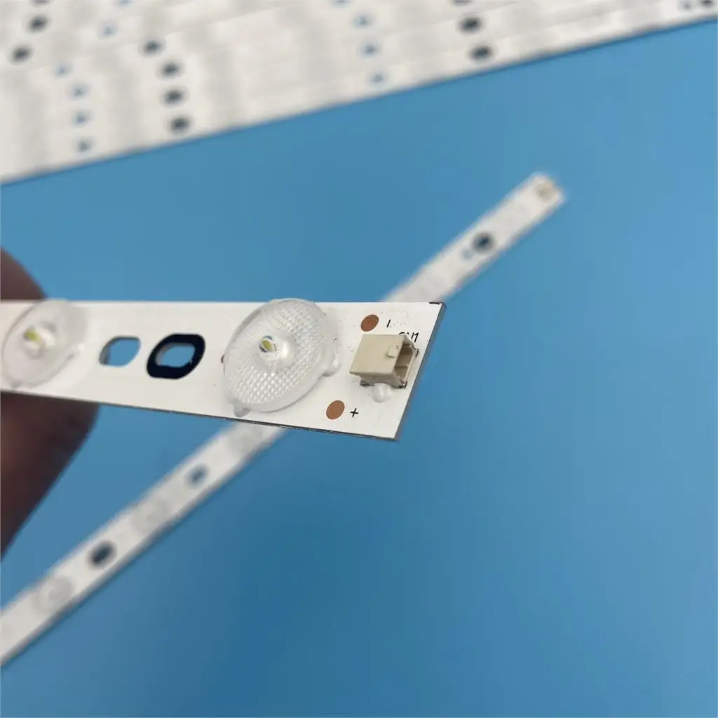 10piece/lot FOR Konka LED58R5500F Skyworth 58E560S LCD TV backlight strip V580H1-LD6-TRDC2/TLDC2 is (5PCS 11LED+ 5PCS 12LED)