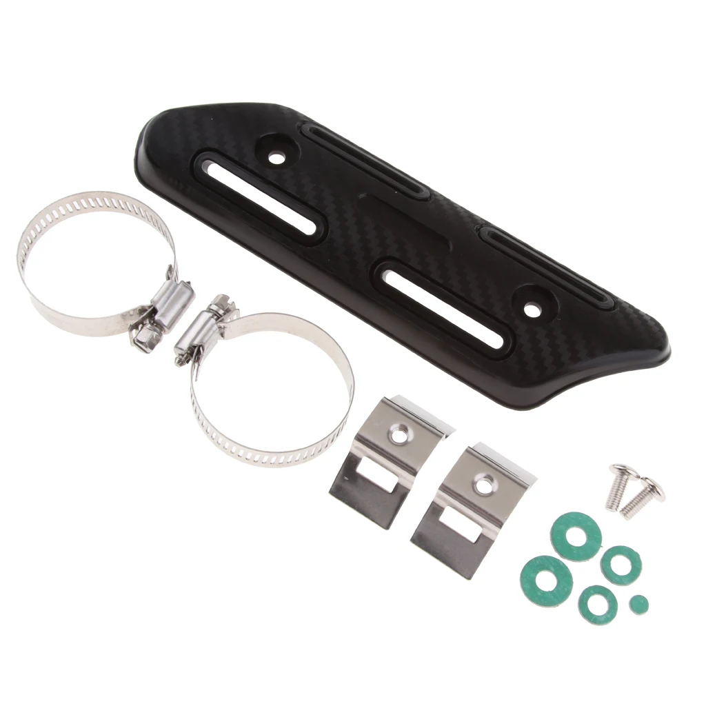 

Универсальный защитный чехол для черного мотоциклетного глушителя