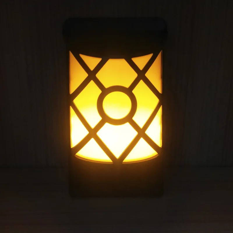 

Solar Energy LED Flame Lights Outdoor PIR Motion Sensor Wall Lights Waterproof for Garden Path Streets Wall Night Light Lamps