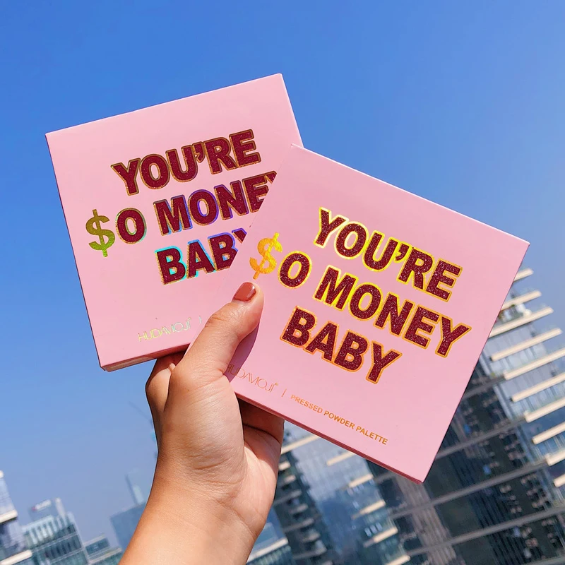 Матовые перламутровые блестящие водостойкие тени для век 16 цветов пигментные