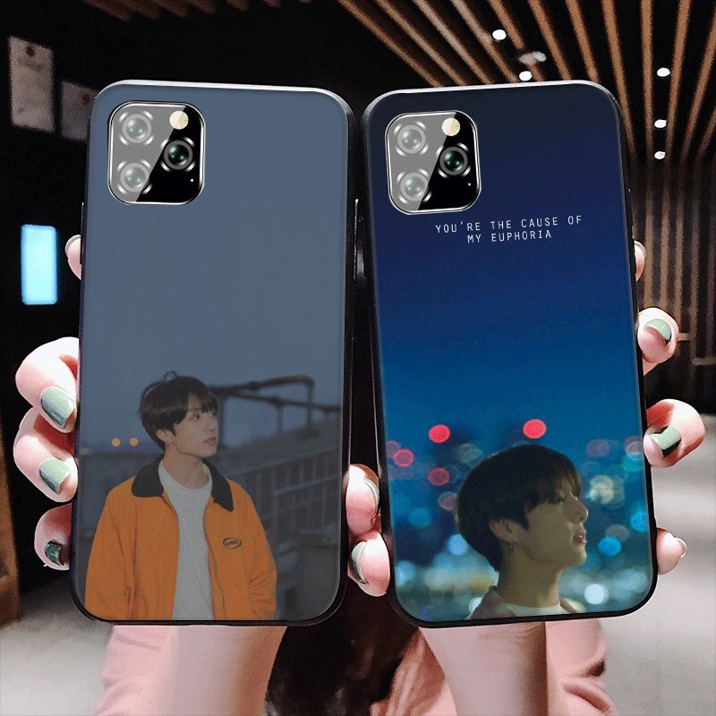 Чехол Jungkook KPOP MAN мобильный телефон TPU для iPhone SE 2020 11 Pro X XR XS Max 7 8 6 6s Plus 5 5s|Бамперы| |