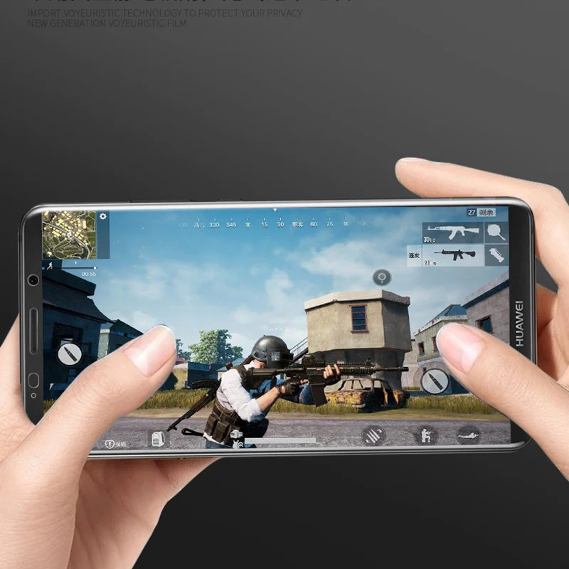 

Full screen Privacy Protector Tempered Glass for Huawei mate10 20x pro lite honor 10 9lite 9XPro V20 Anti-Peeping