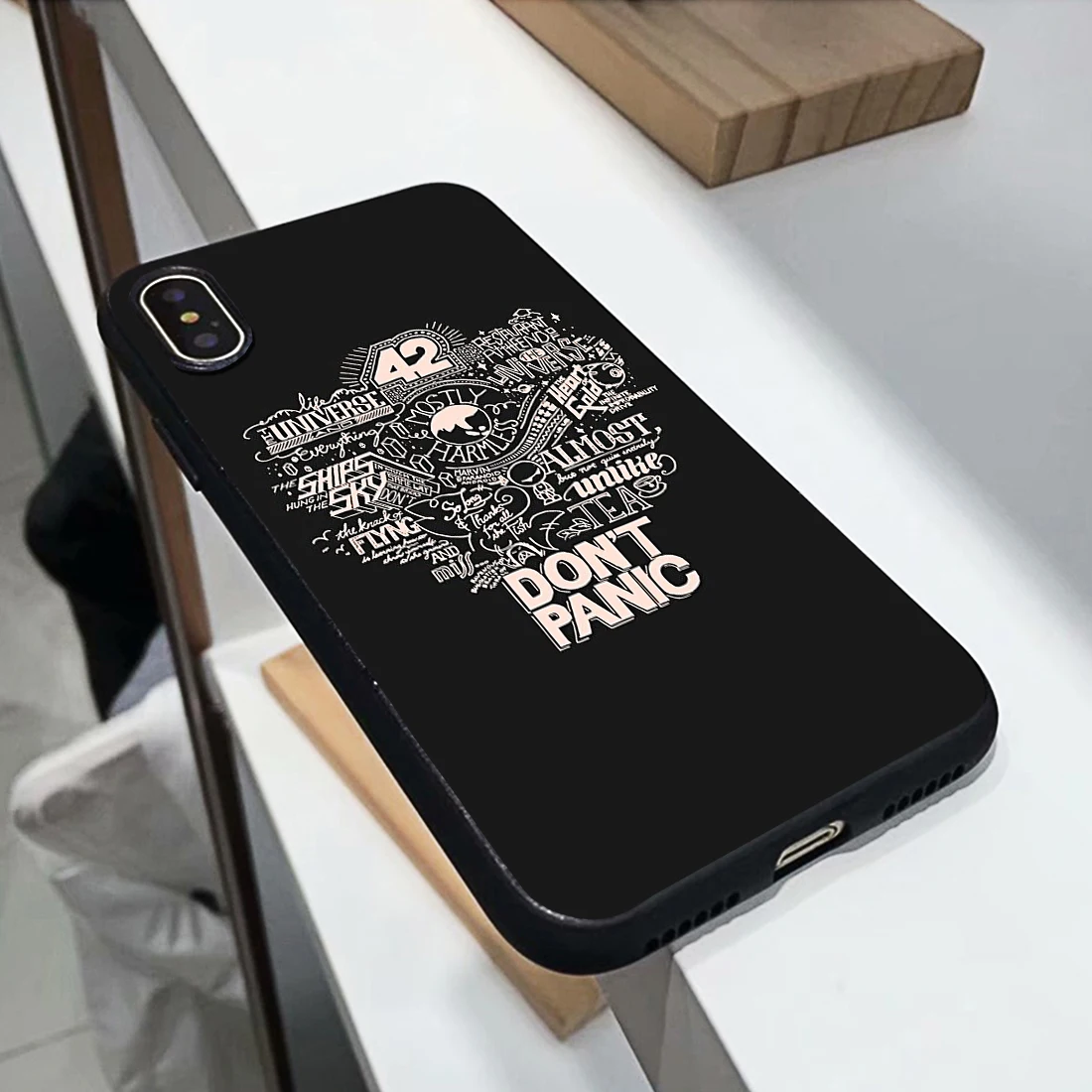 Чехол для телефона с надписью Don't Panasonic черный мягкий чехол iPhone 11 Pro Max 6 7 8plus 5S X XS XR