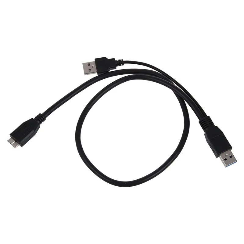 Кабель USB 3 0 Y Cable Micro Type B Male to Standard A Black|Кабели HDMI| |