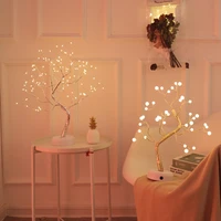led fairy night light christmas tree ornament table lamp battery usb operated christmas decoration for home navidad xmas gift