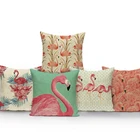 Розовые декоративные наволочки для дивана, кровати, гостиной
