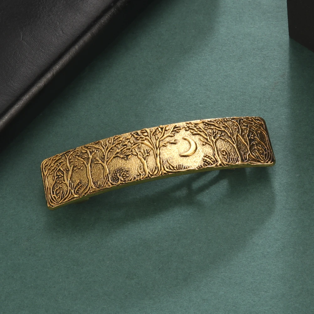 Skyrim Винтажная заколка для волос с изображением дерева Луны леса Тиара невесты