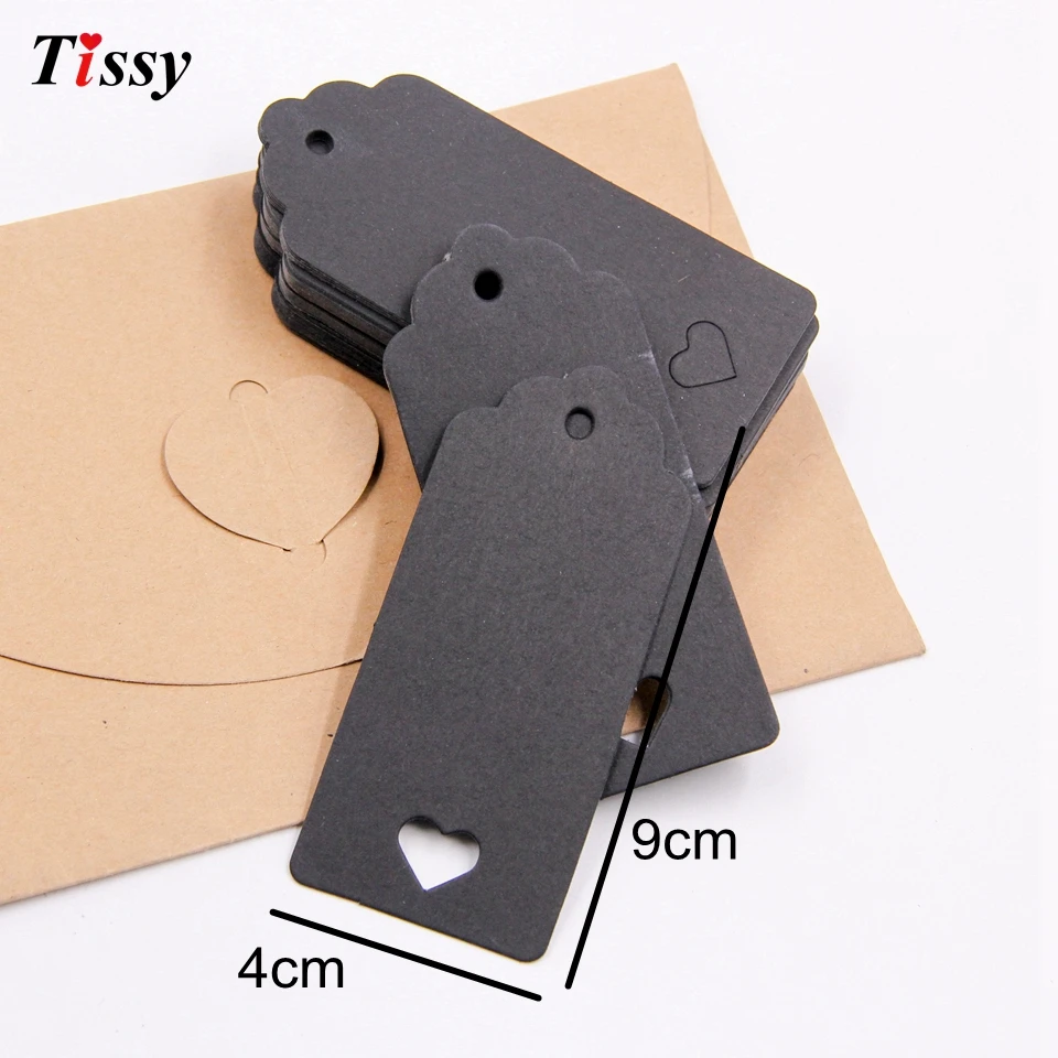 50 шт. DIY крафт Бумажная Бирка Полые Любовь этикетки карты повесить тег Свадебная