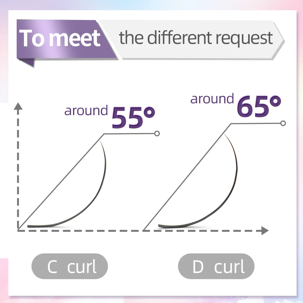 NAGARAKU A Форма Коническая плоская основа Пушистые шипы для наращивания ресниц