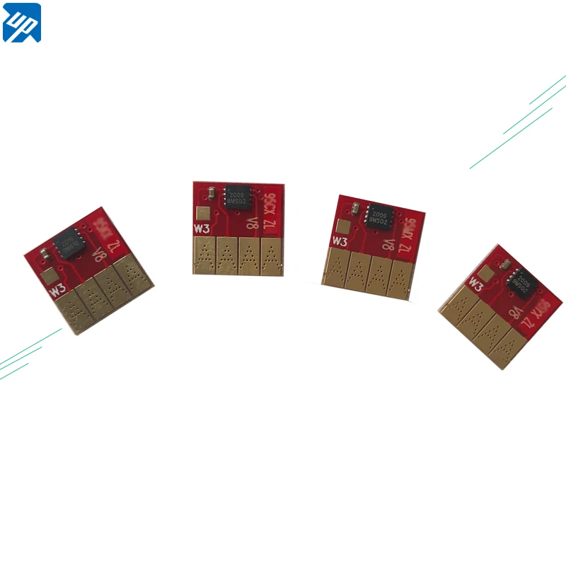 Вверх показывал уровень чернил Постоянный чип совместимый для hp932 933 Pro 7100 7600 6100 6600