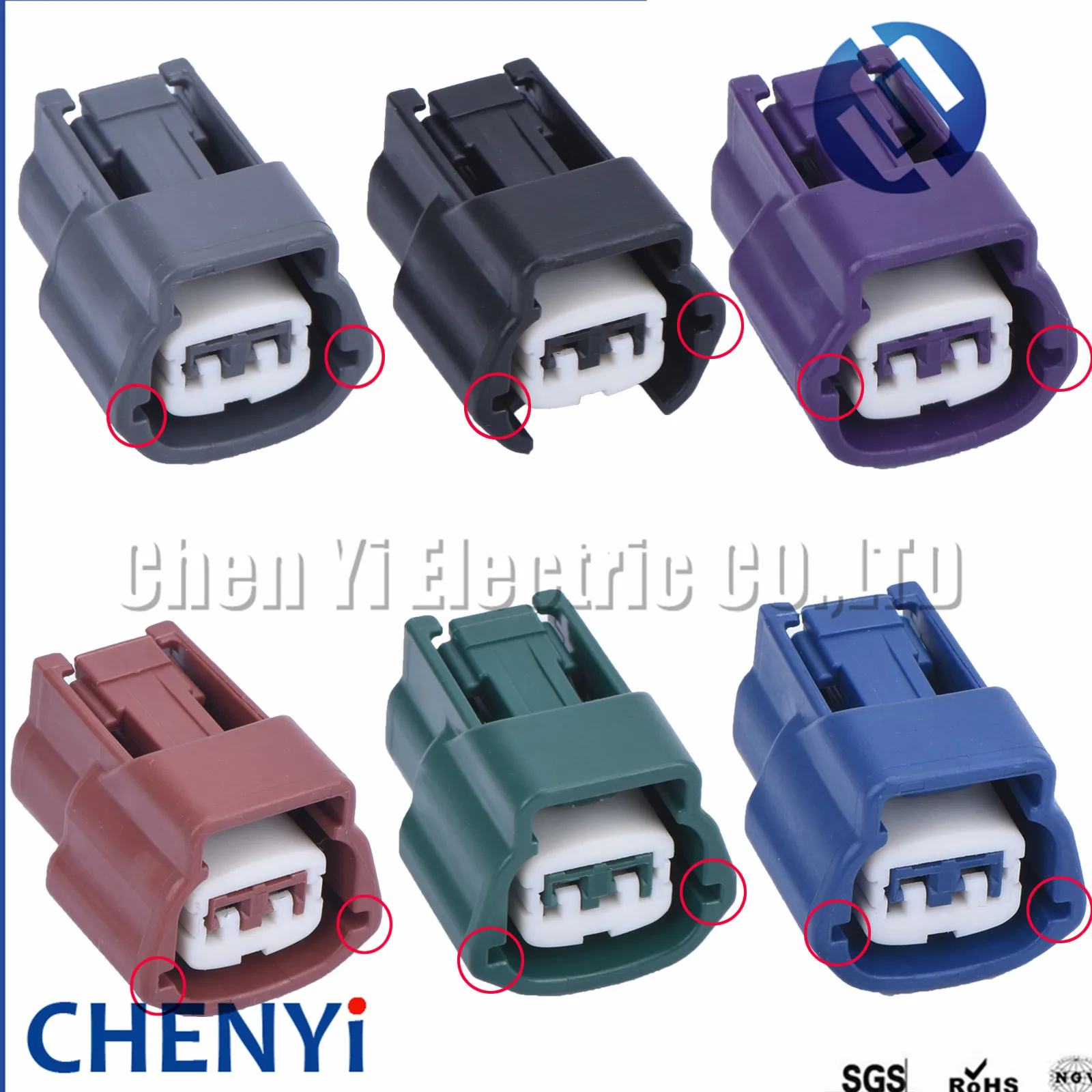 2 контактный водонепроницаемый разъем для подключения внешних аккумуляторов OEM