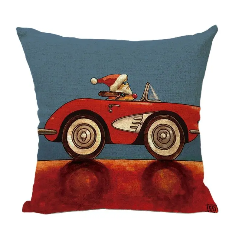 Милый Чехол на подушку для автомобиля и животного Стэн Круз квадратная наволочка