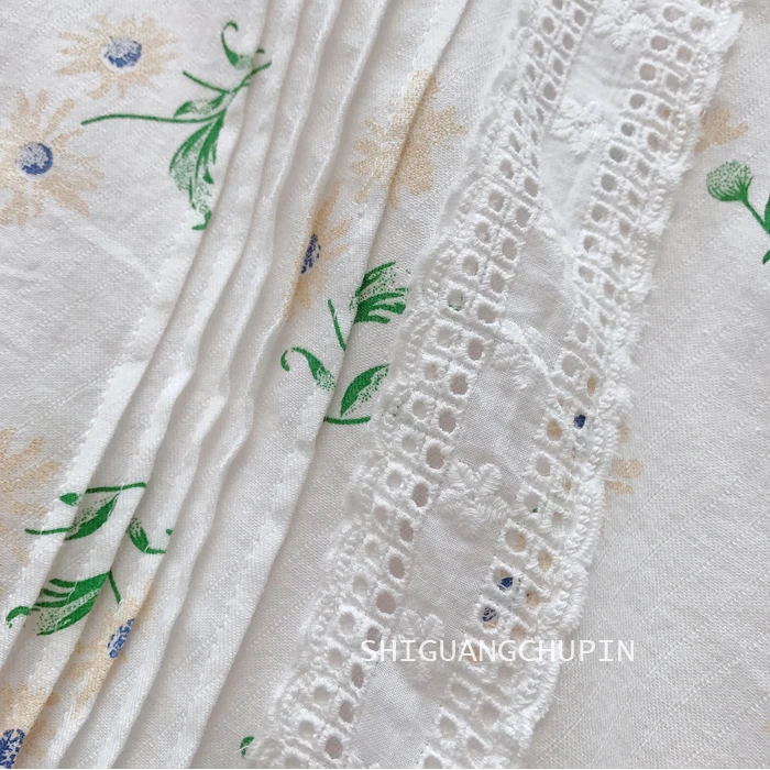 

2020 New Autumn Women Blouse Japan Style Literary Floral Print Thin V-Neck Nine Quarter Sleeve Shirt Women