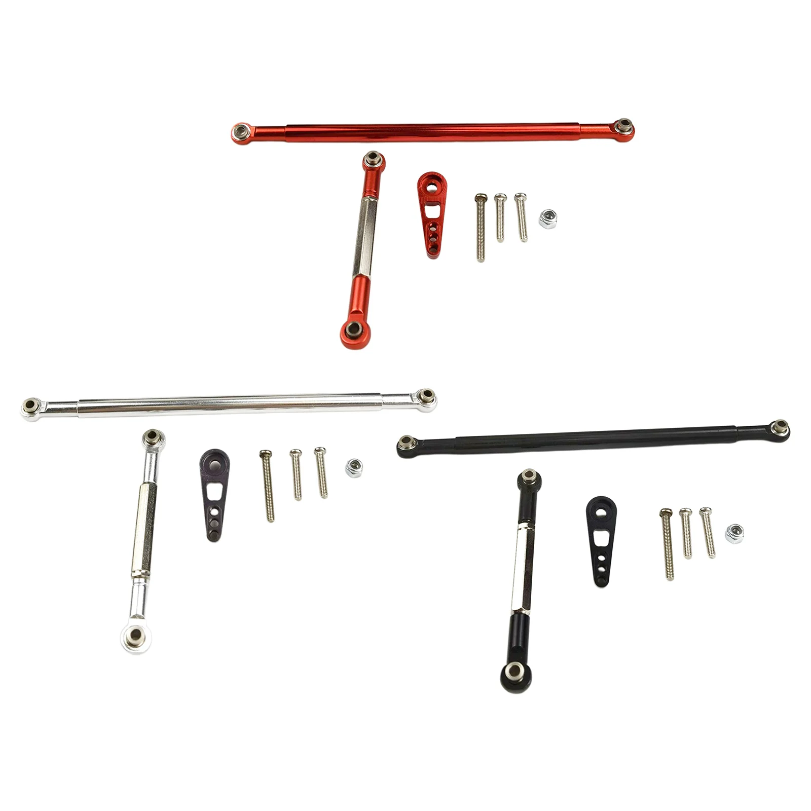 

4x4 RC Car RC Steering Arm Servo Tie-Rod Pull Linkage with Screws Set for MN86K