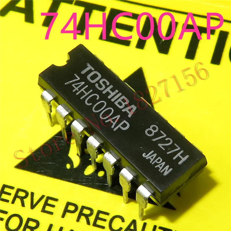 1 шт./лот HD74HC00AP 74HC00AP 74HC00 DIP 14 Quad 2 вход NAND ВОРОТА|Интегральные схемы| |