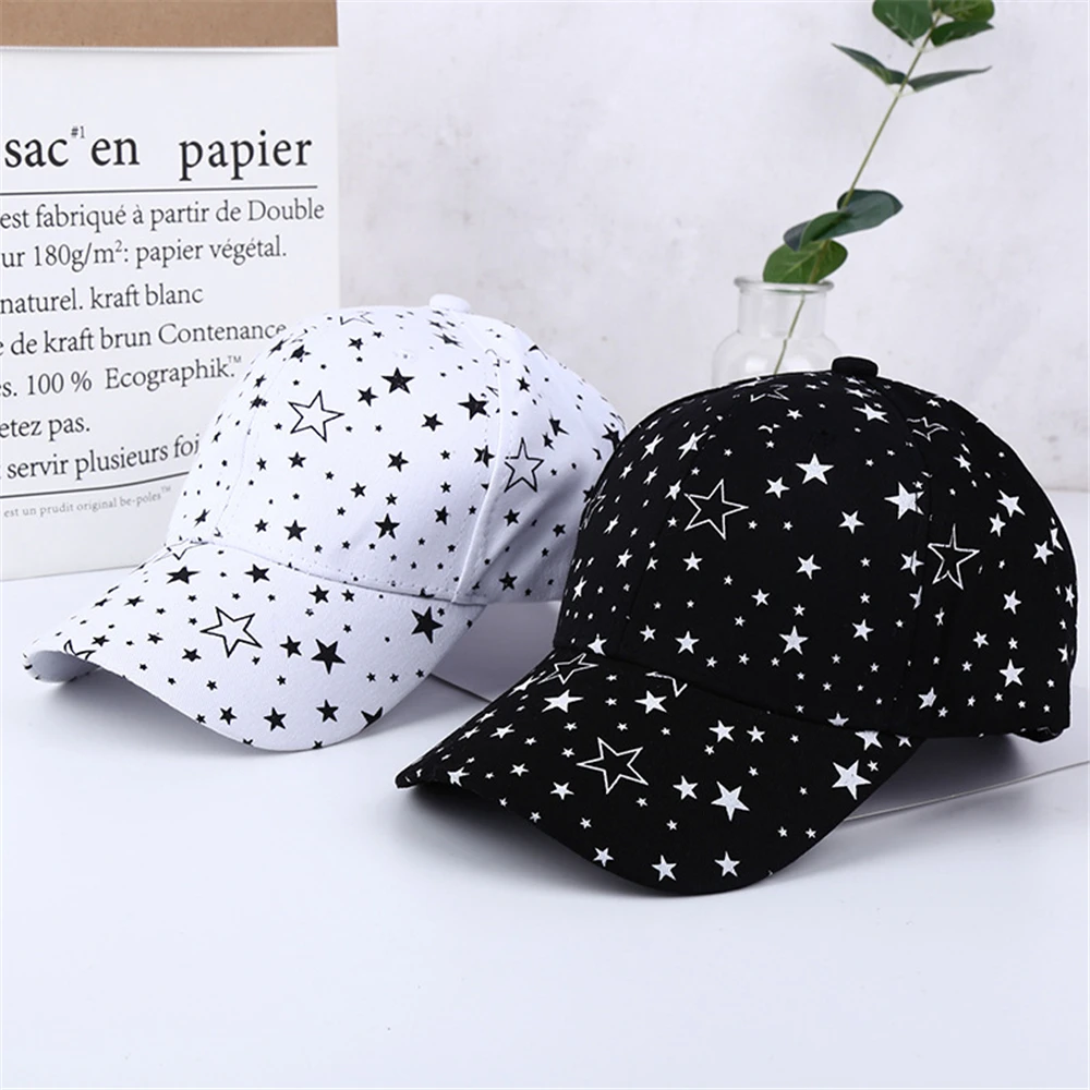 Бейсболка с принтом звезд хлопковая бейсболка для папы весна осень