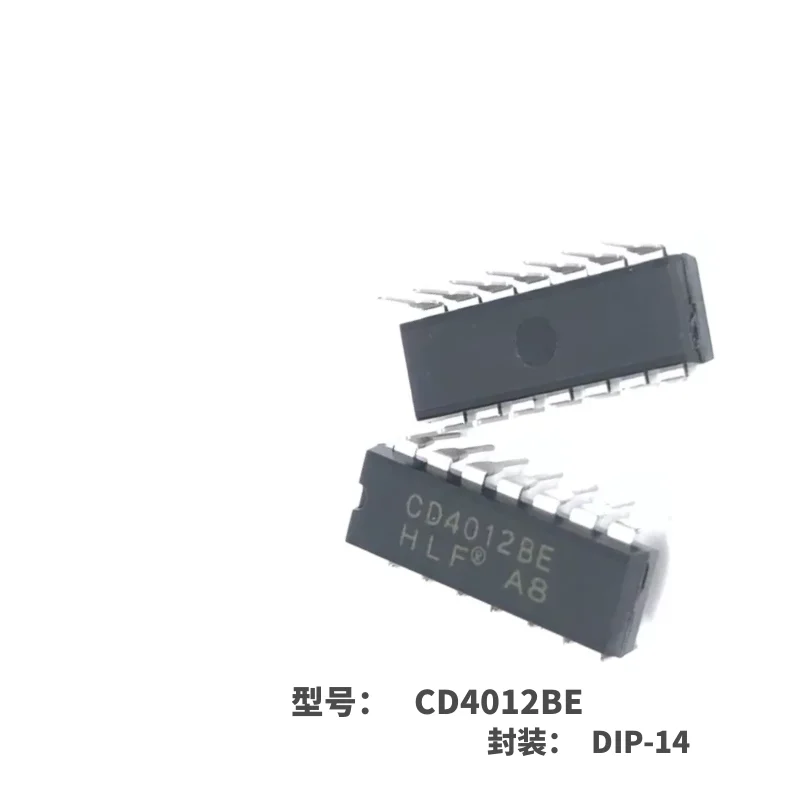 

10pcs/lot CD4012BE CD4012 HEF4012BP HCF4012 DIP 4012 DIP-14 In Stock