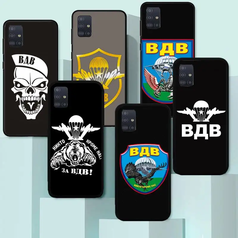 

Russia Airborne Phone Case TPU for Redmi 5 5A Plus 6 S2 7 7A 8 8A 9 9A K20 30 4X Pro Fundas Cover
