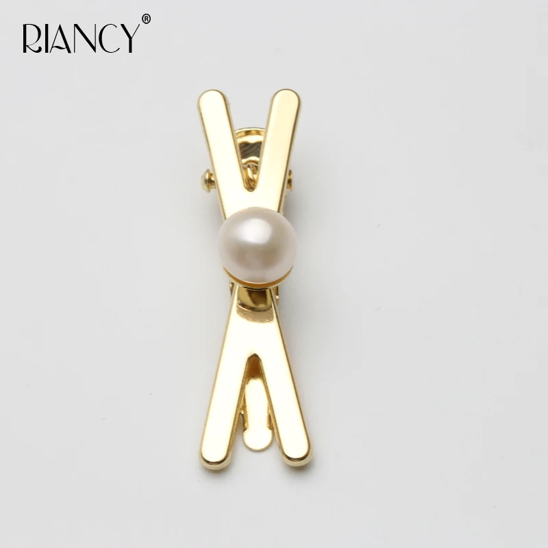 Заколка для волос с натуральным пресноводным белым жемчугом 2019|Украшения волос| |