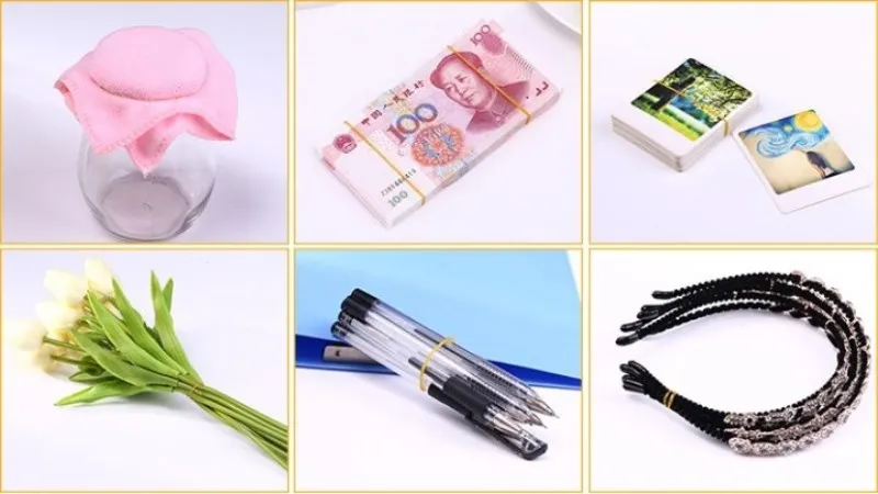 38mm Black Rubber Band School Office High Quality Tying Gadgets Strong Elastic Rubber Bands Natural Rubber Product