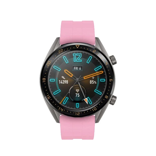 pink 22 мм ремешок для часов huawei watch GT 2 42 мм 46 мм ремешок для samsung galaxy Watch 46 мм gear S3 Frontier Amazfit gts Ремешок Браслет - Цвет ремешка: pink
