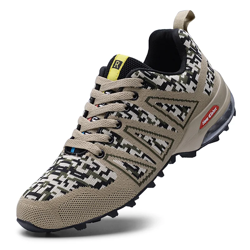 Брендовые высококачественные Нескользящие кроссовки мужские камуфляжные