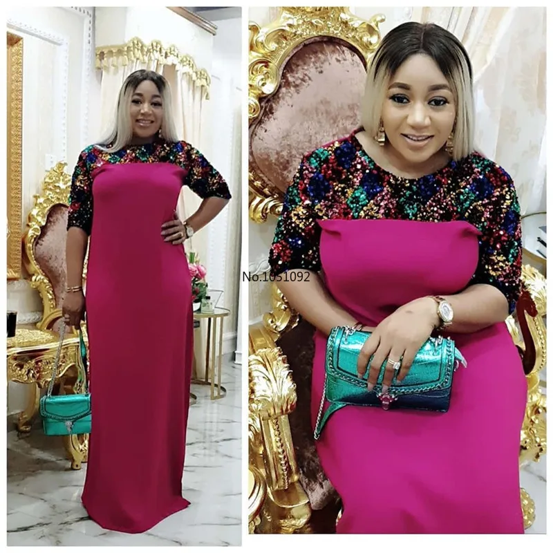 Африканские платья для женщин Дашики летнее платье размера плюс женская