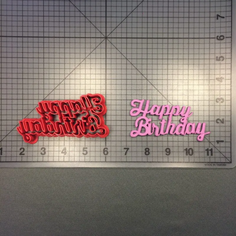 Письмо с днем рождения шрифт трафареты для украшения пирожных нарезки печенья в