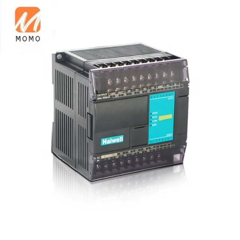 

High quality high standard Haiwell T16S2T 16 points high speed PLC logic automation controller expansion original machine