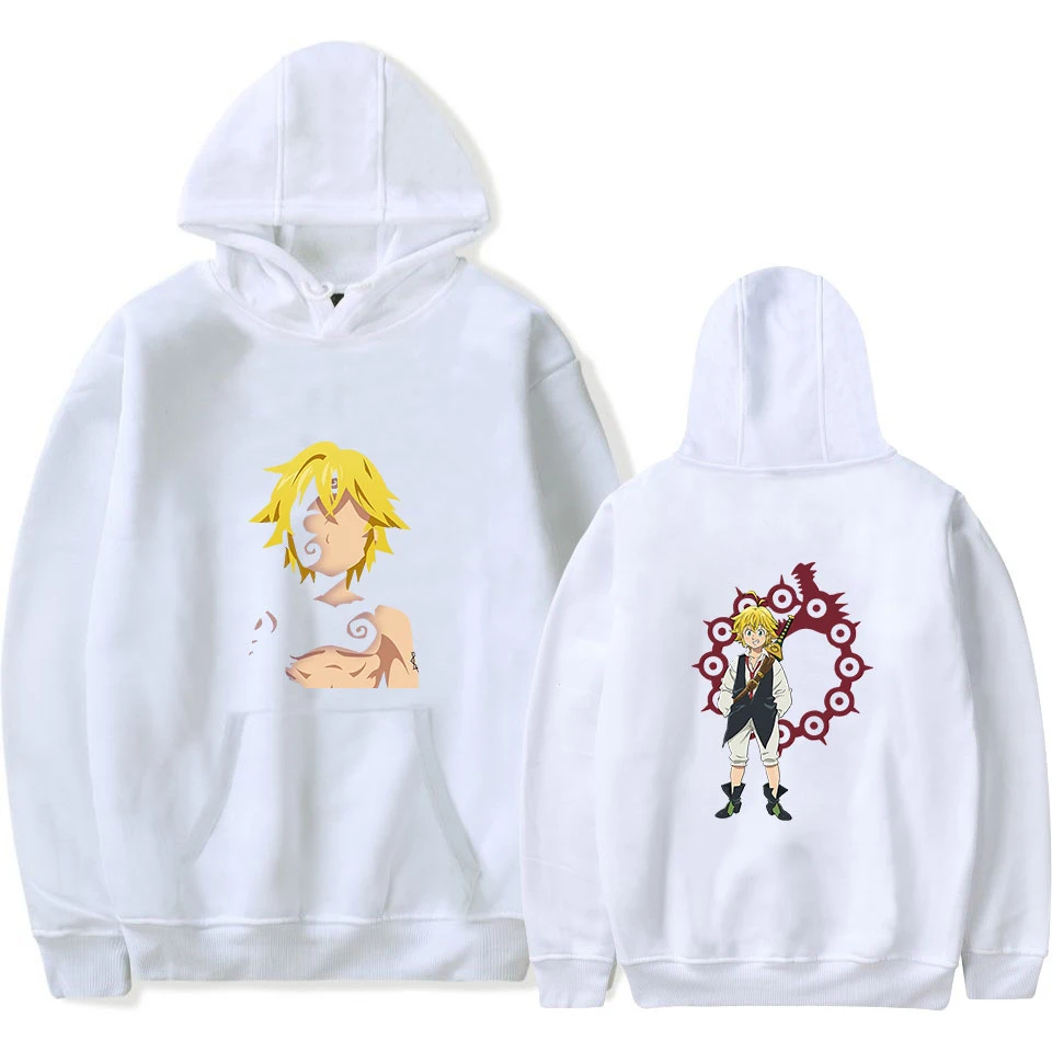 

The Seven Deadly Sins Hooded Pullover Sweatshirts Men/women Fashion Hip Hop Hoodies Clothes Harajuku Sweatshirts Anime Hoodie