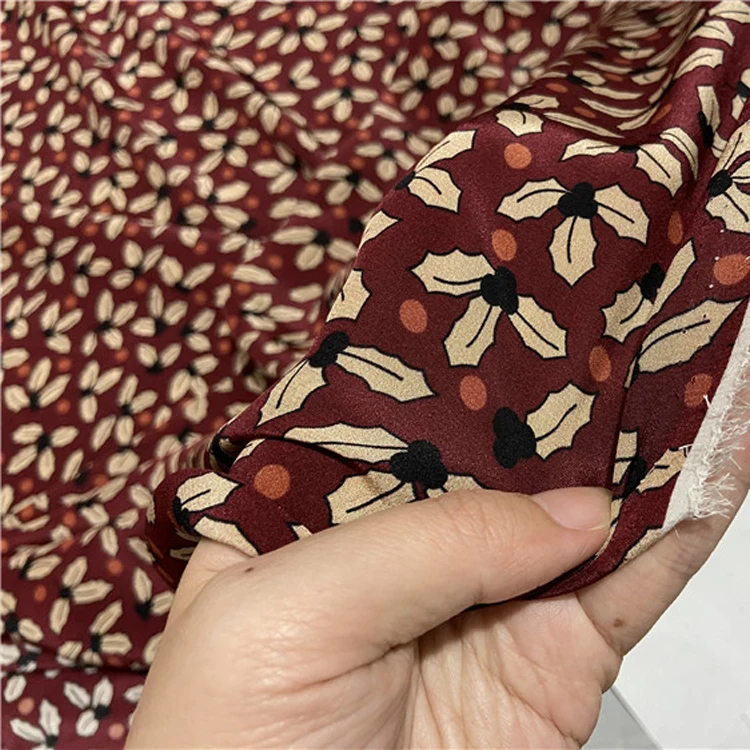 Модная дизайнерская шелковая крепдешиновая ткань с принтом ширина 140 см не