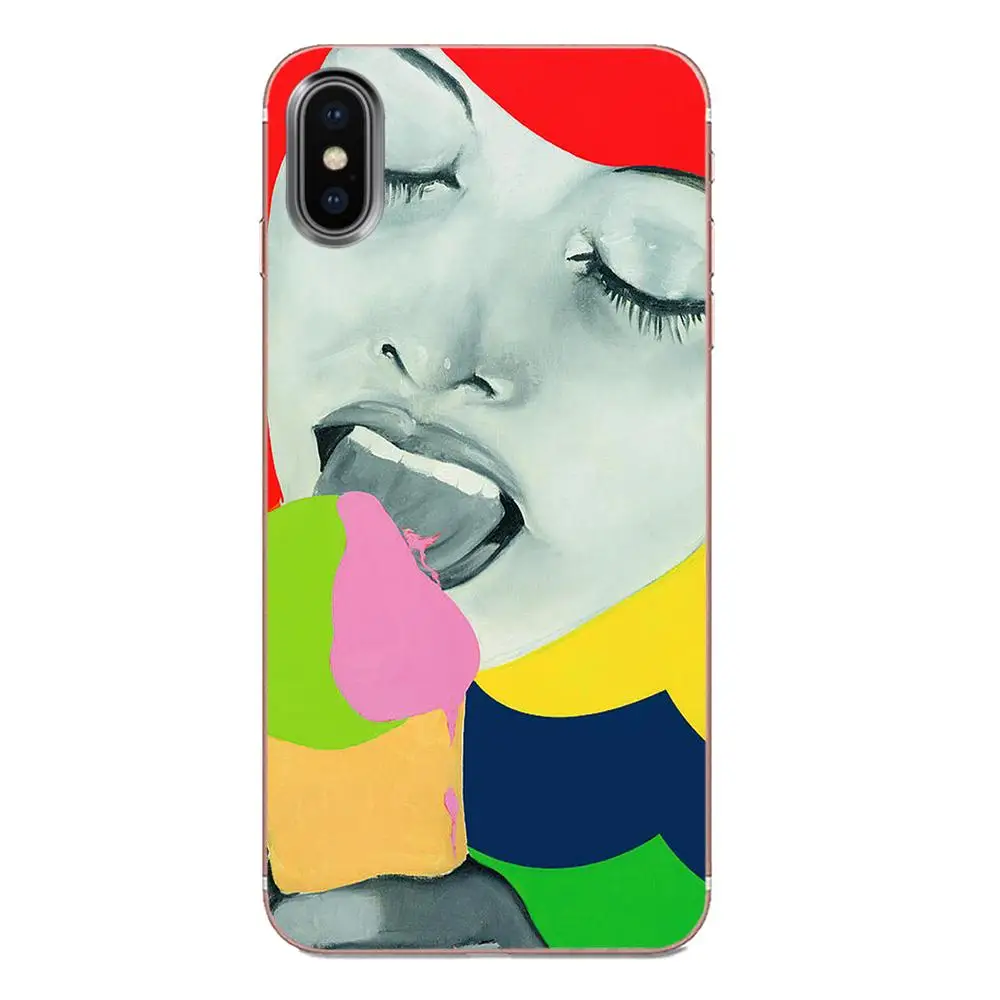 Разноцветные камышки Icecream для Galaxy Alpha Note 10 Pro A10 A20 A20E A30 A40 A50 A60 A70 A80 A90 M10 M20 M30 M40 -